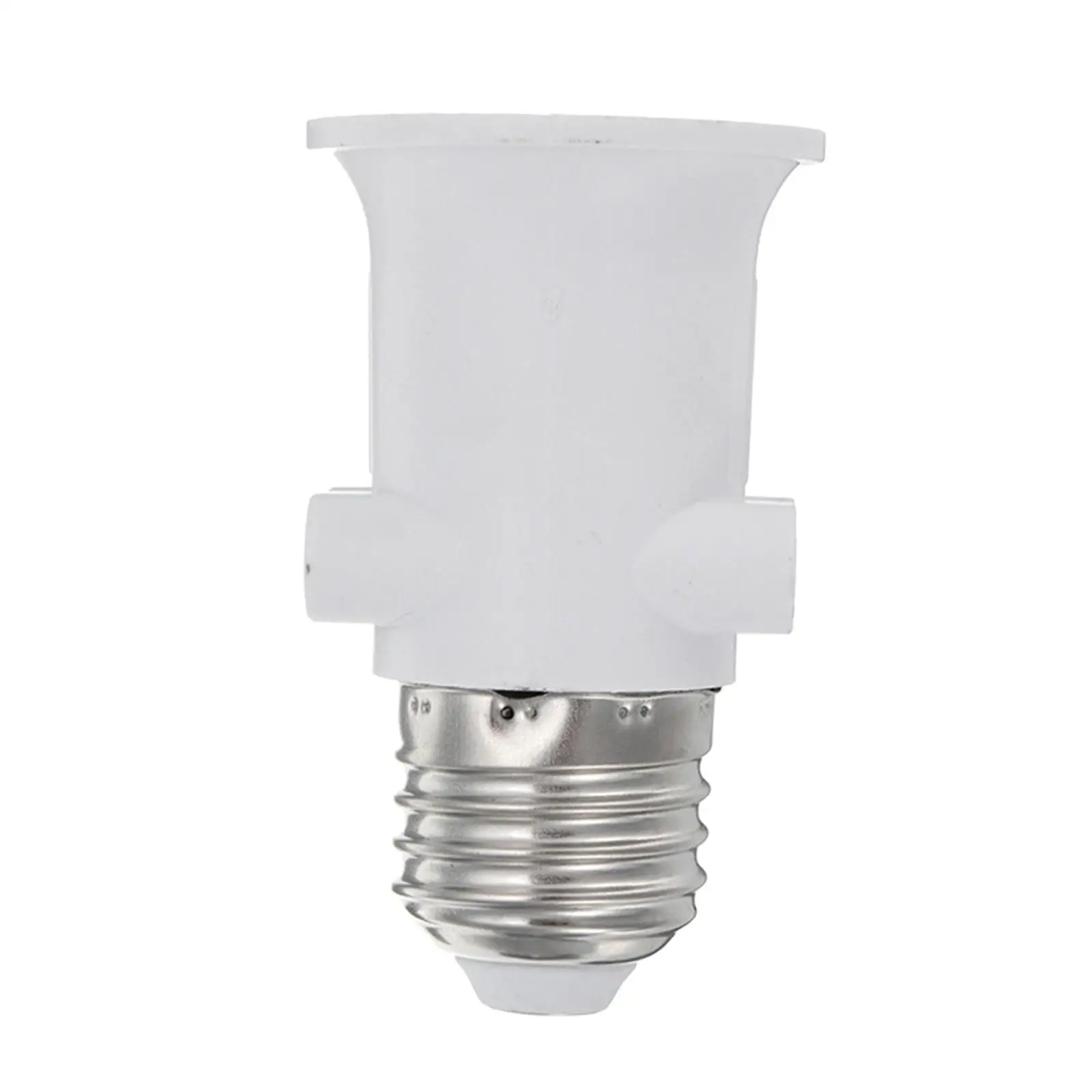 1pc E27 Socket Light Bulb Lamp Base Connector Holder Adapter Plug Converter Fireproof EU Plug Connector Bulb Adapter