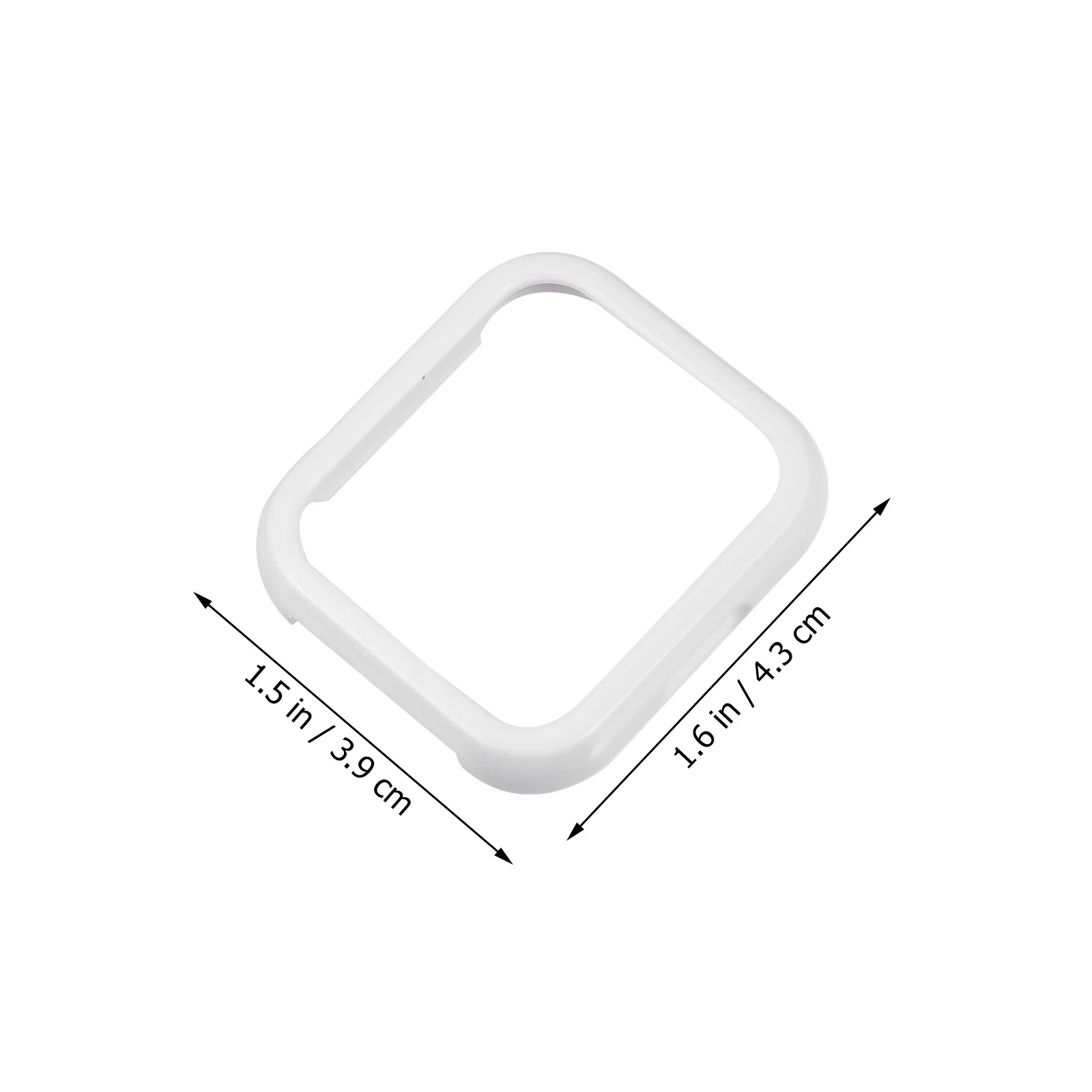 

2Pcs Smartwatch Protective Case Stylish Durable Flexible Cover Easy to Install Compatible Watch Screen Protector