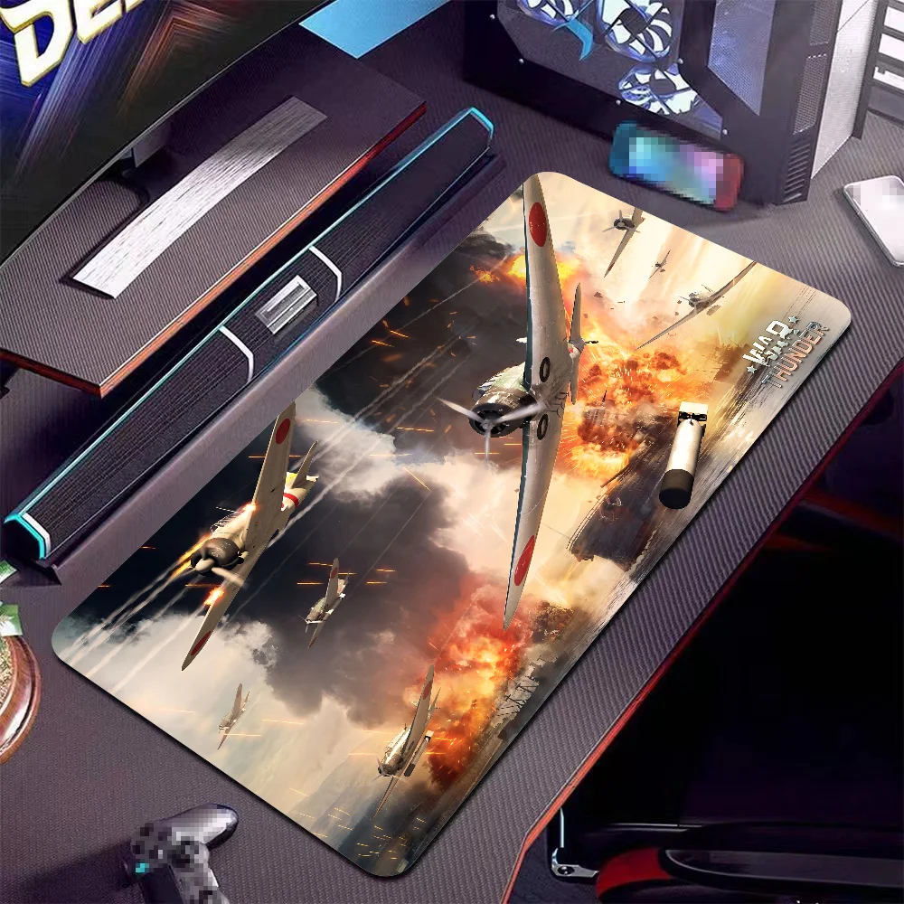 Коврик для мыши Game W-War T-Thunder Коврик для мыши ПК XXL Коврик для мыши Нескользящий резиновый настольный коврик с запирающимся краем Коврики для клавиатуры