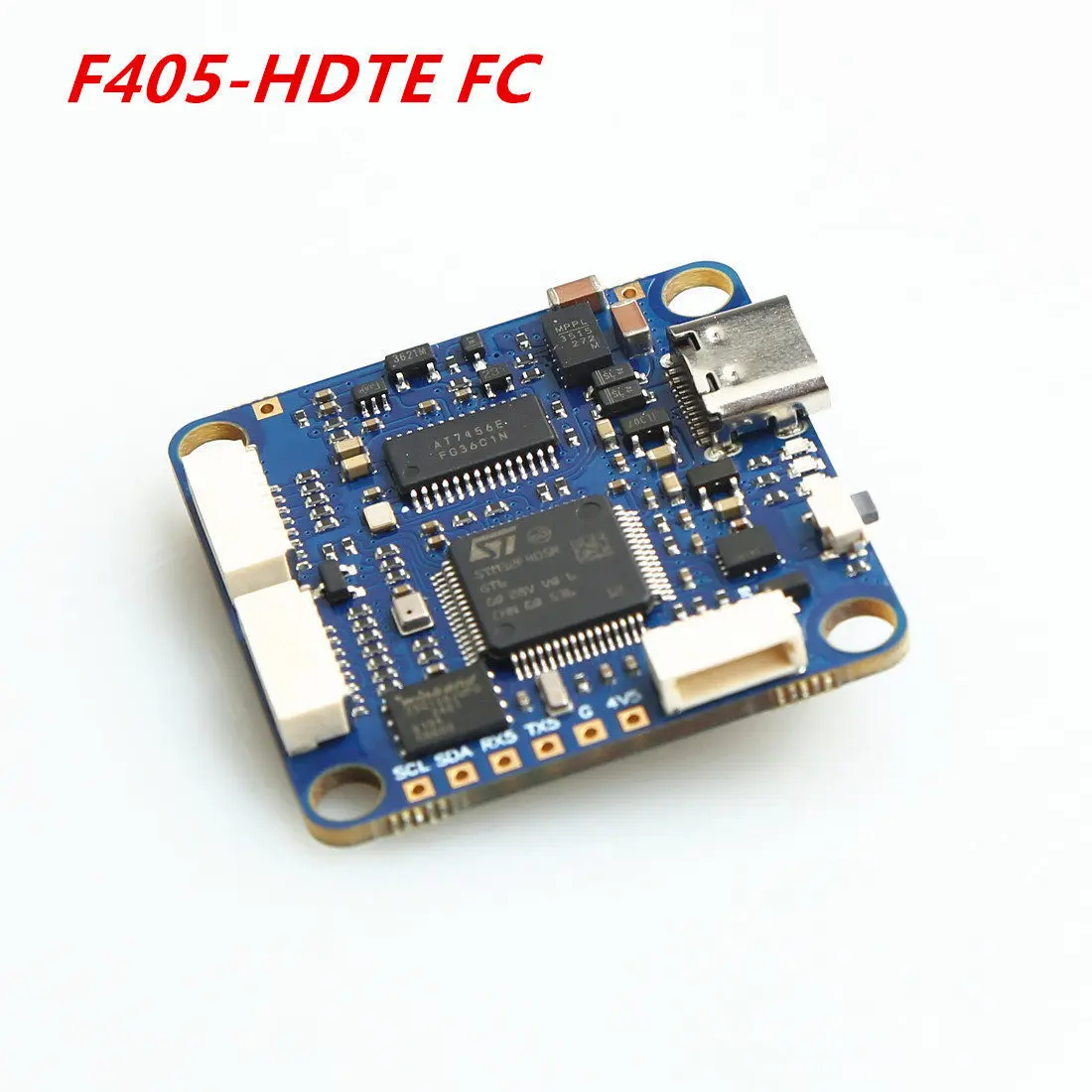 

Полетный контроллер MATEK F405-HDTE, встроенный барометр/черный ящик/OSD, совместимый с ArduPilot/BF