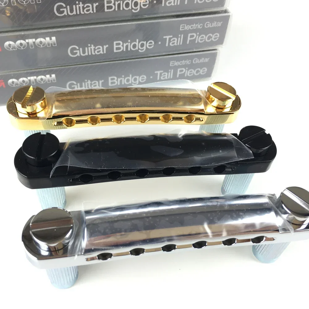 GOTOH GE101Z Tune-O-Matic Style Electric Guitar Bridge Tailpiece For LP SG DOT MADE IN JAPAN