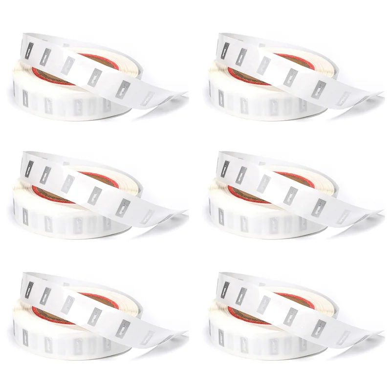 BNVN-600 шт. NFC-метки, наклейка с чипом NTAG213, пустые наклейки NFC, клейкие этикетки, RFID-метки, перезаписываемая память 144 байта