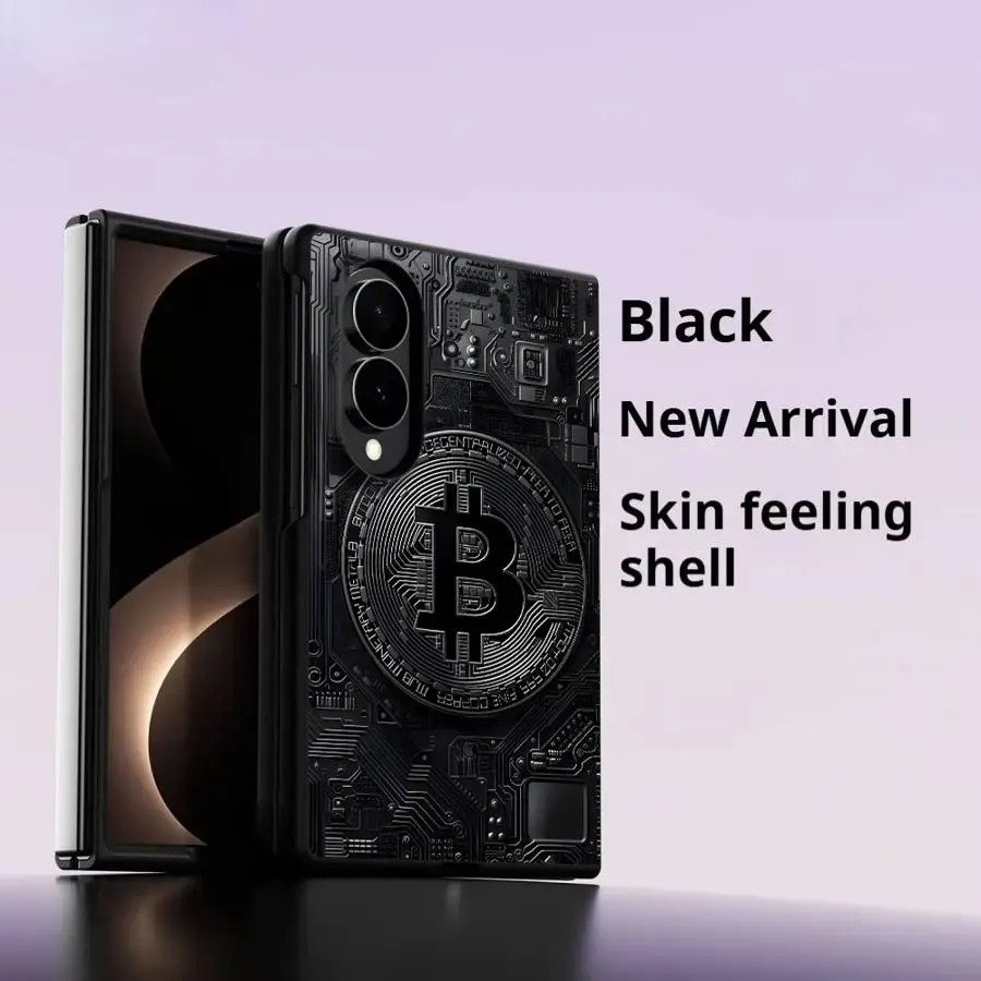 Cryptocurrency Case for Samsung Galaxy ZFold8 Z Fold 8 ZFold Wide Z Fold8 Wide Luxury Phone Cover