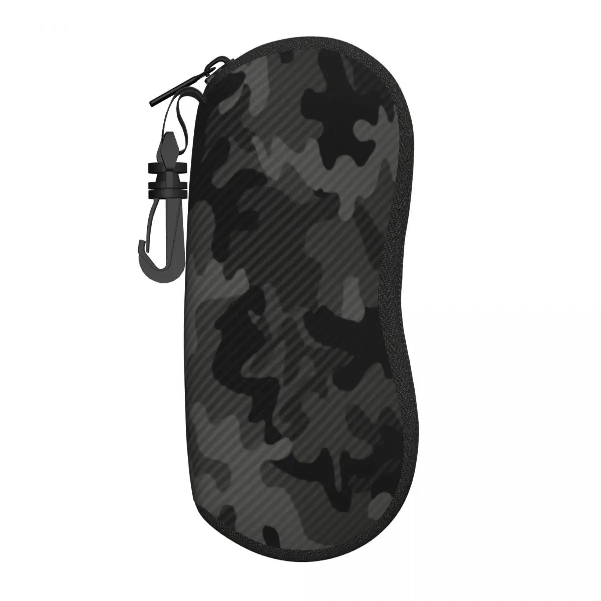 Custom Carbon Camo Shell Eyeglasses Case Women Men Cute Army Military Camouflage Glasses Case Sunglasses Box Pouch