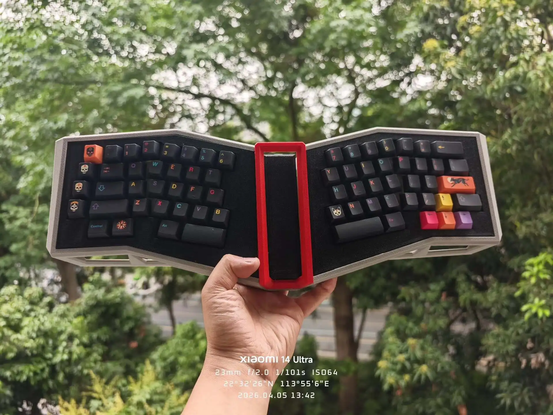 Custom Alice Layout Split Keyboard Kit Ergonomic Mechanical DIY Assembly Case Plate PCB Durable Gift!