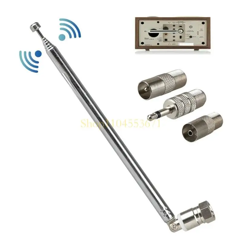 

Best Seller F Type FM Radio Antenna Telescopic FM Antenna Replacement Indoor Receiver