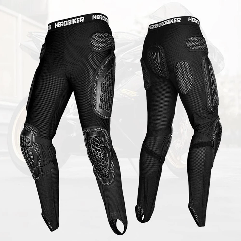 Summer Motorcycle Pants Off-Road Racing Armor Pants Riding Drop Resistant Riding Hard Motorcycle Scratch Resistant Armor Pants