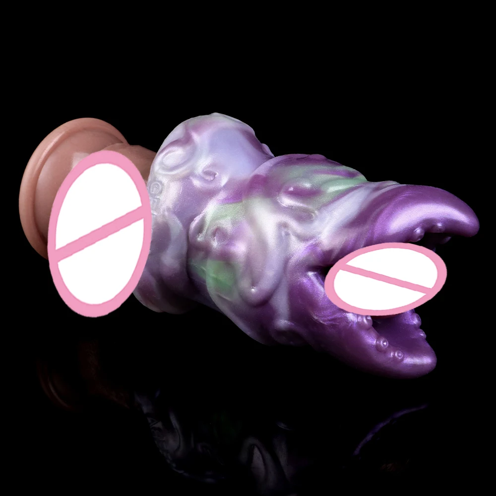 Fantasy Silicone Anal Plug Ass Tunnel Butt Expansion Speculum Anus Dilator Anal Adult Penis Trainer Erotic Sex Toys 5