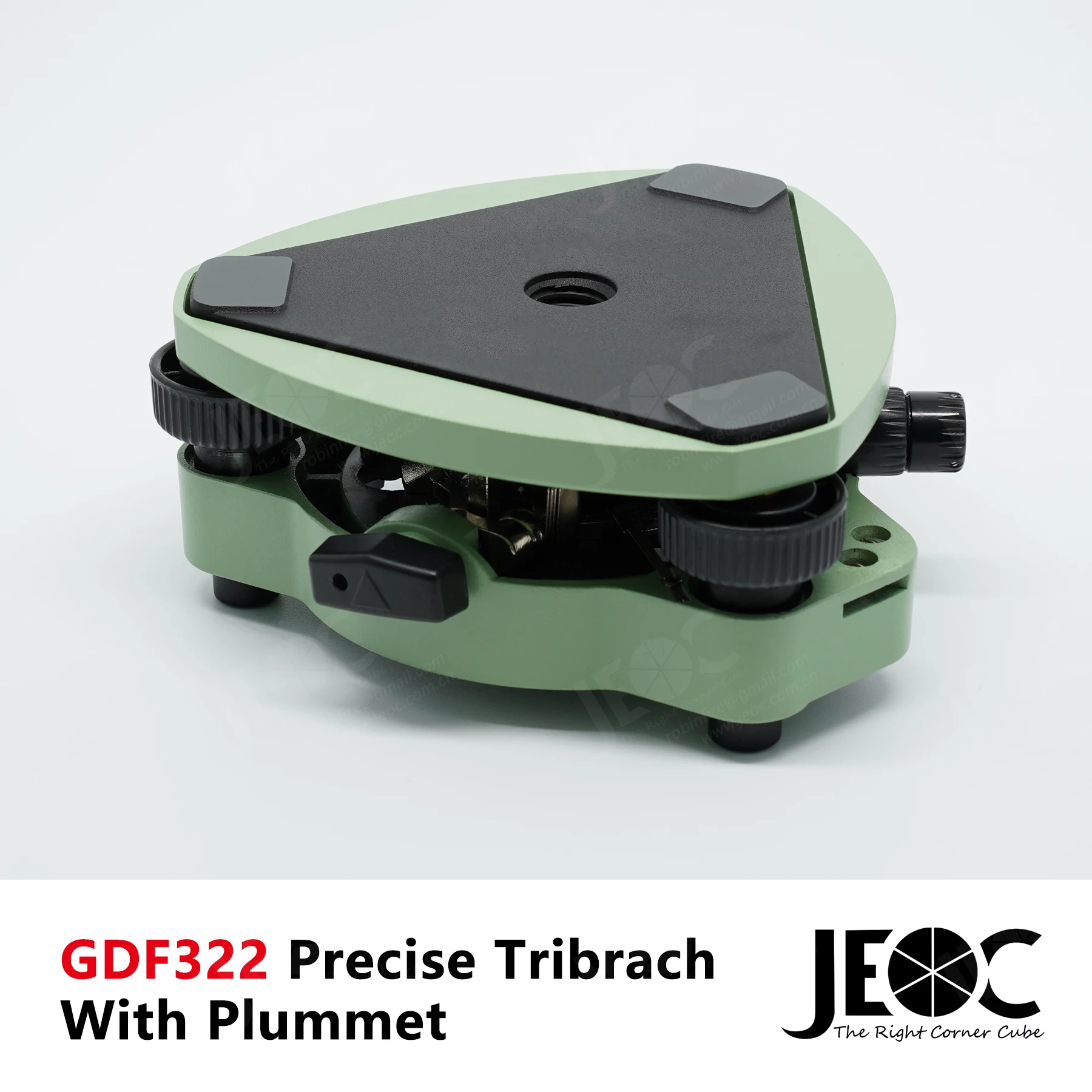 JEOC GDF322 High Accurate Tribrach for Leica Geosystems, With Optical Plummet