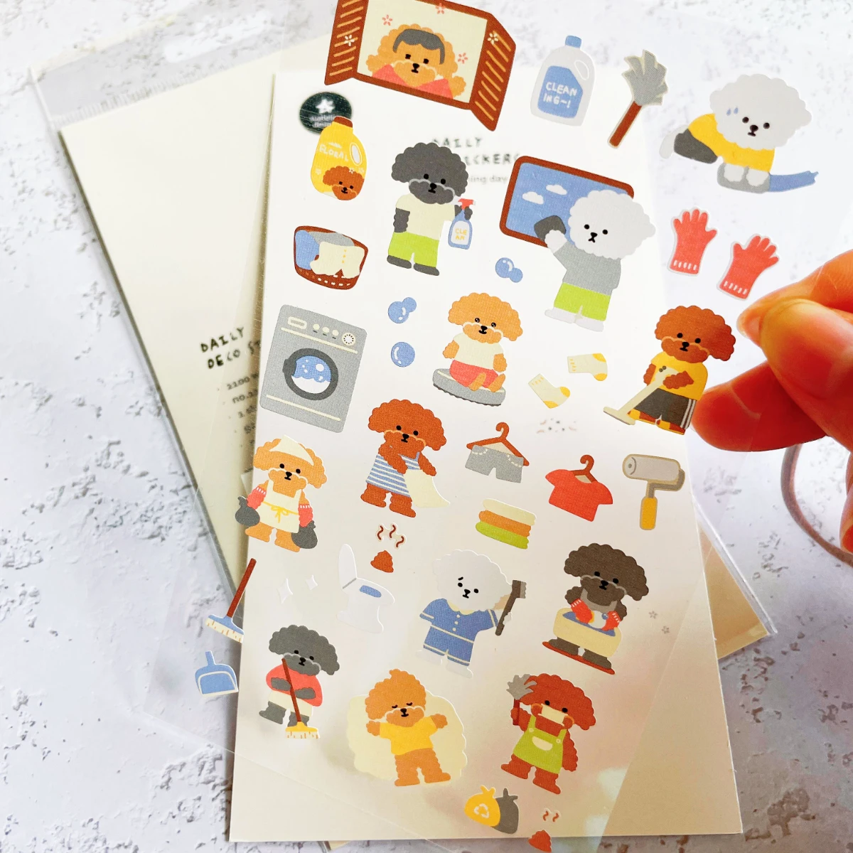 Korean Import Original Suatelier Daily Stickers Scrapbooking Diy Journal Stationery Sticker Children Decor Art Supply