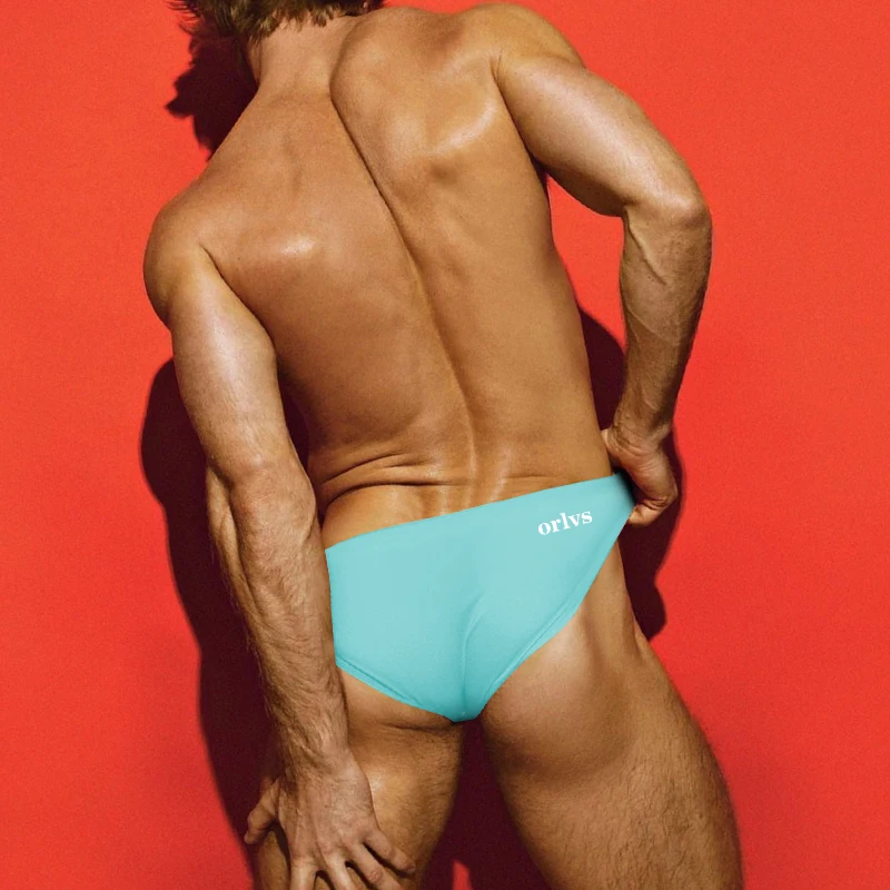 

ORLVS Gay Underwear Men Modal Breathable Mens Bikini Briefs Low Waist Fashion Sexy Underpants Man Slip Homme U Convex Cuecas