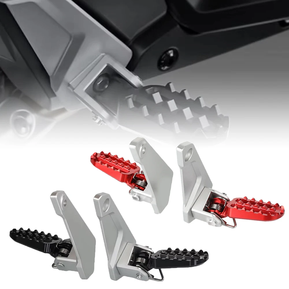 

Motorcycle Accessories Driver Off-Roading Foot Pegs FOR HONDA X-ADV 750 XADV 750 2021-2025 CNC Aluminium Footpegs Rests Pedals