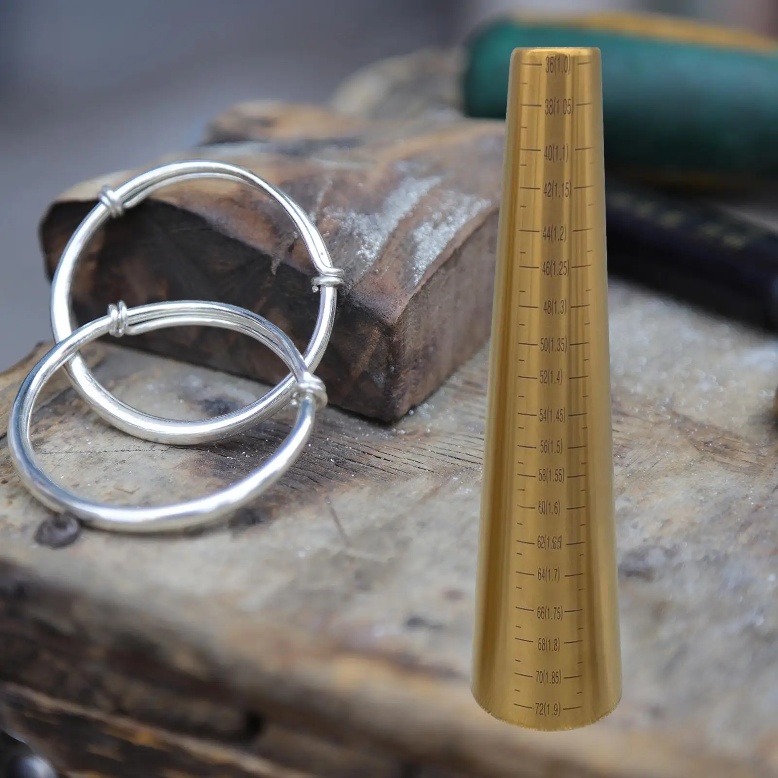 Bracelet Mandrel Bangle Sizing Shaper for Repairing Bangles Jewelry Makers