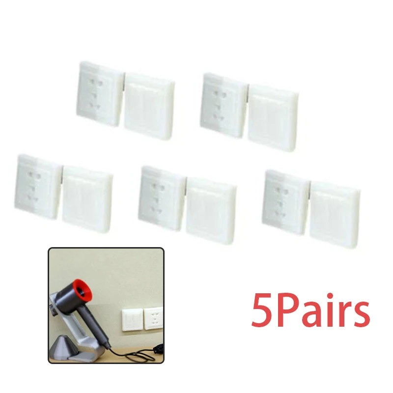 10PCS 1/12 Dollhouse Miniature Furniture Scene Props Mini Switch And Socket Model Doll Decoration DIY Accessories Toys