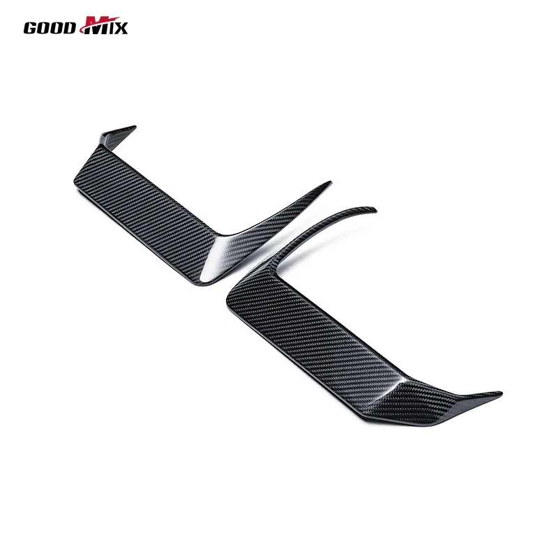 Paktechz Prepreg Dry Carbon Fiber Rear Canards Bodykit for BMW M5 Sedan G90/Touring G99 2024-2026