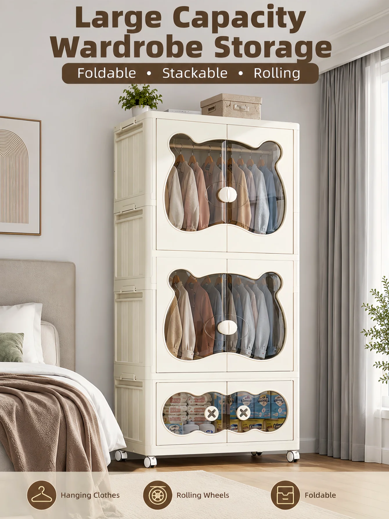 Baby Nursery Closet Organization - Шкаф для хранения в детской комнате,