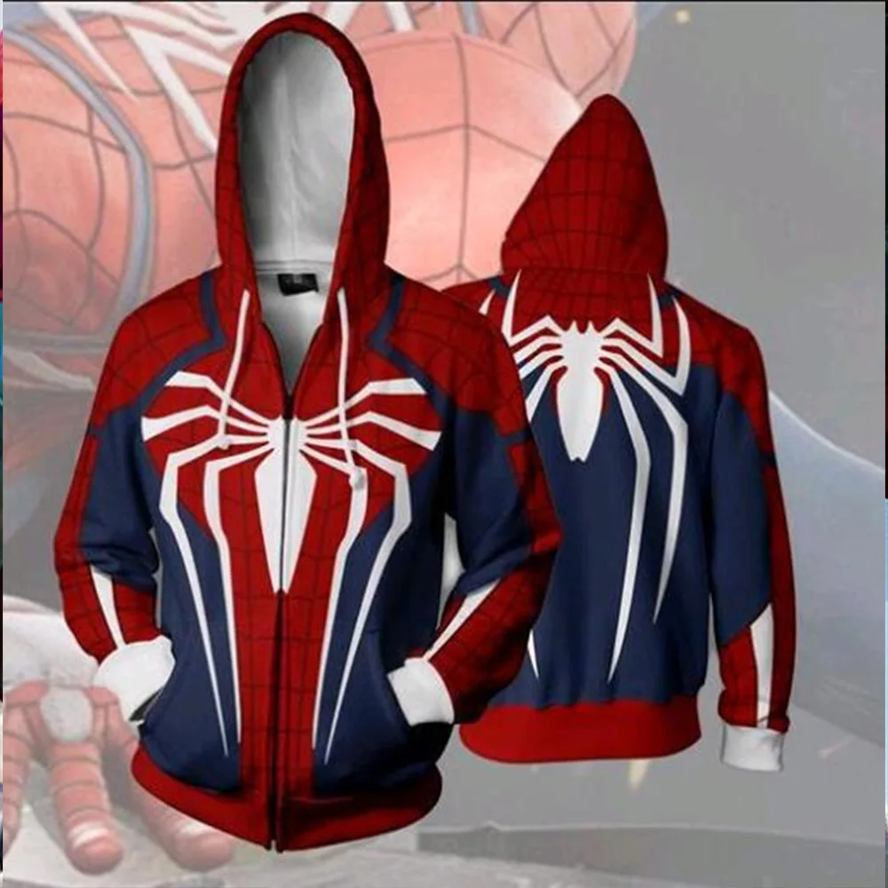 Sudadera con capucha con cremallera 3D para cosplay, chaqueta periférica de anime, película de anime, 2024