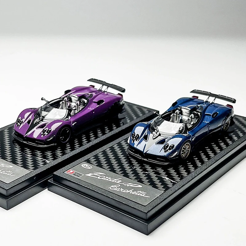 Pressofuso LCD scala 1:64 Zonda HP modello di auto in lega display statico decorazione da collezione regalo giocattoli ornamenti