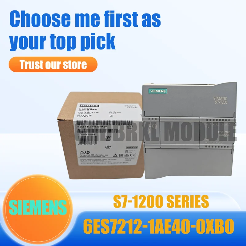 

Абсолютно новый оригинальный контроллер ПЛК SIEMENS 6ES7212-1AE40-0XB0 6ES7 212-1AE40-0XB0 S7-1200