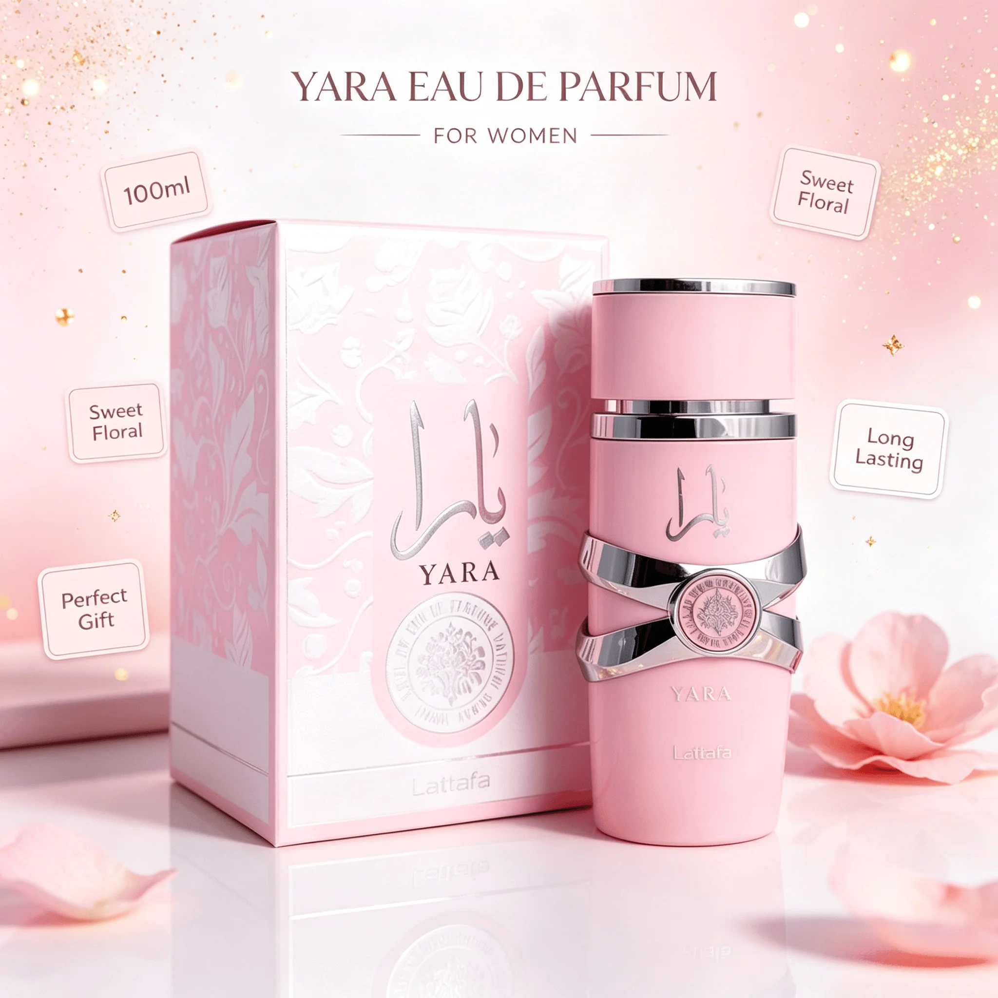 Yara Perfume Fragrance - Lattafa Yara Eau De Parfum Damesparfum