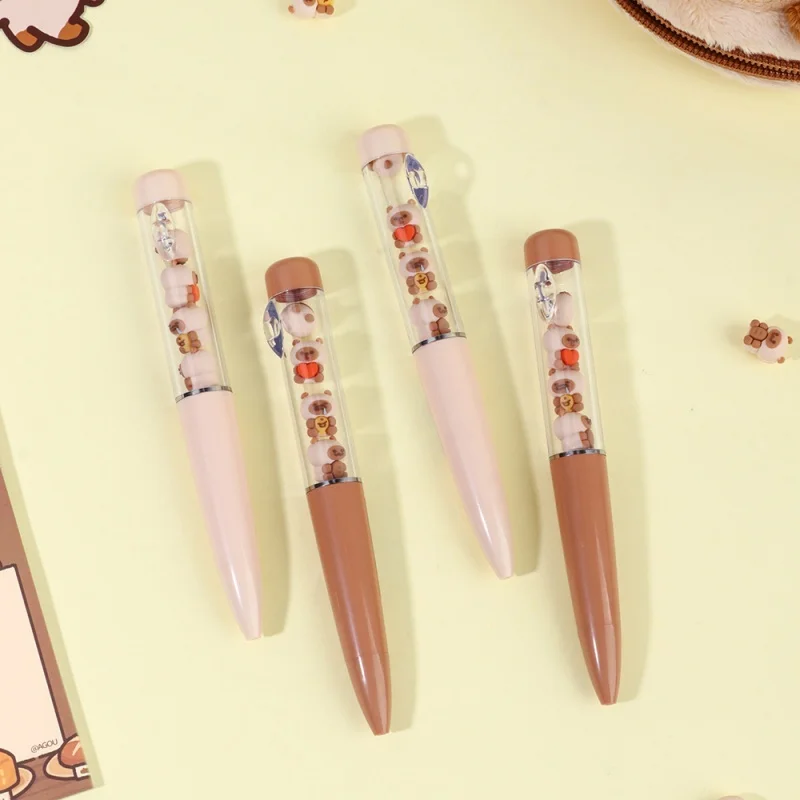 

24PCS/ лот KAWAII кошачий гель ручка мило 0,5 мм черные чернила подпись ручки рекламные школьные подарки