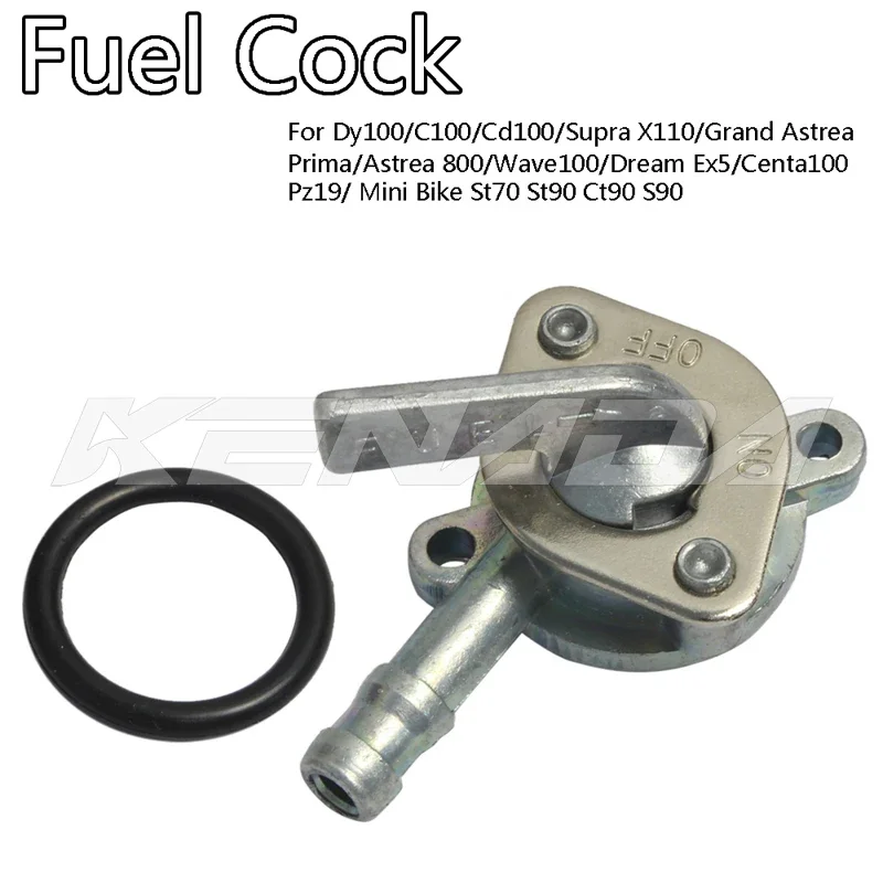 

Carburetor Fuel Cock For Dy100/C100/Cd100/Supra X110/Grand/Astrea Prima/Astrea 800/Wave100/Dream Ex5/Centa 100cc/Pz19/Mini Bike