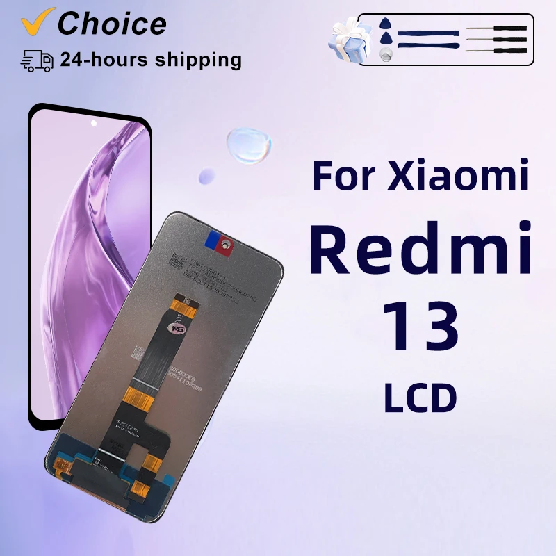 

Выбор 6,79 "для Xiaomi Redmi 13, ЖК-дисплей, дигитайзер сенсорного экрана для Redmi 13, запасные части для ЖК-дисплея в сборе
