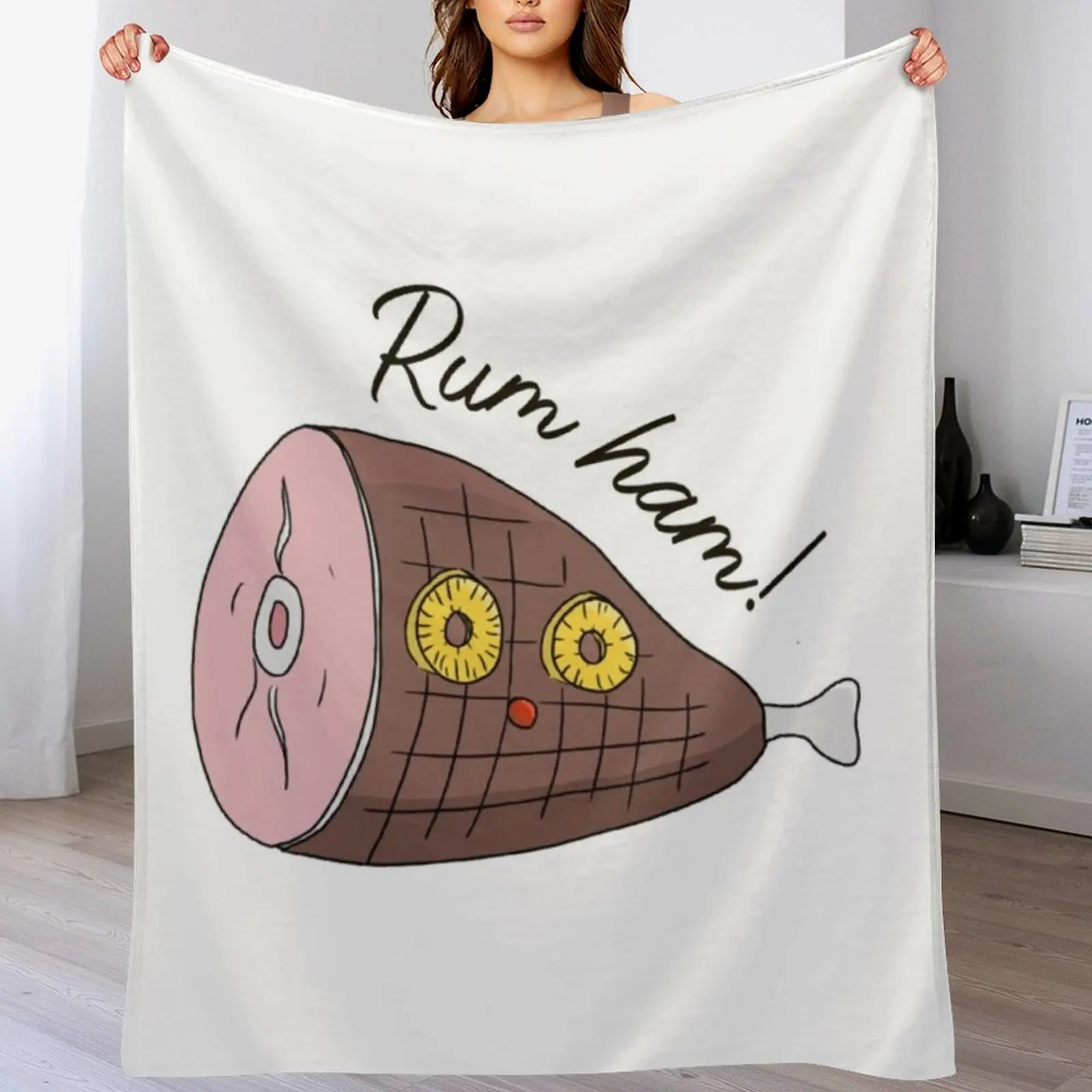 

Rum ham - it_s always sunny Throw Blanket Travel Bed linens Blankets