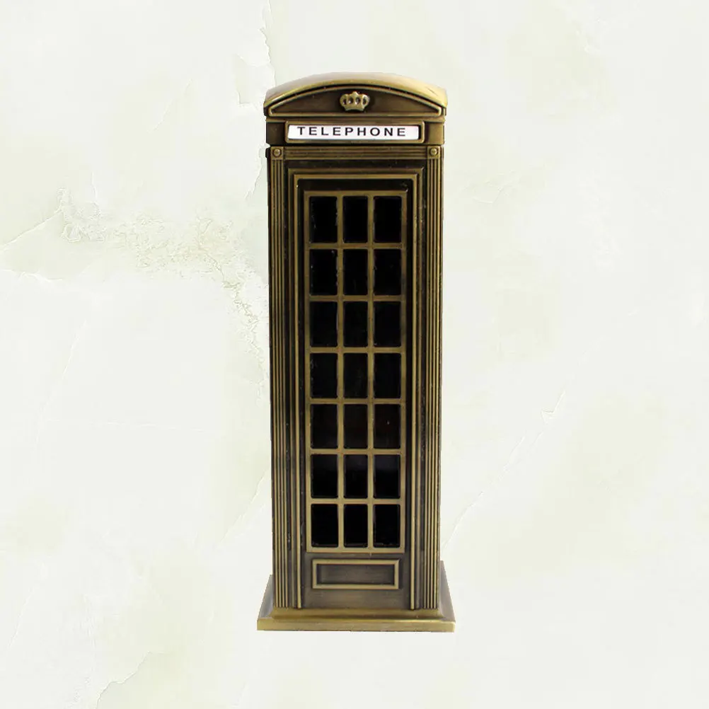 

1pc Vintage Phone Saving Jar For Saving Jar Creative Coin Bank Artistic Money Box Storage Pot Home Decoration