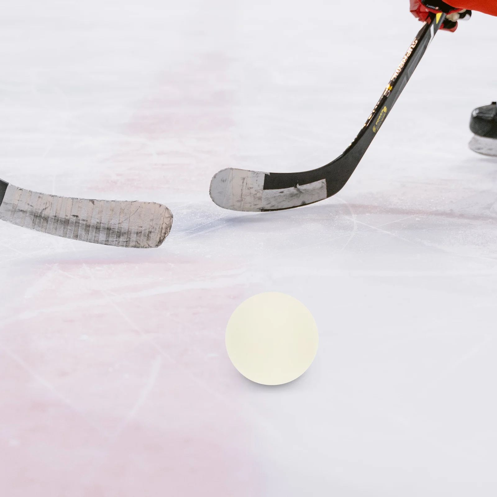 

2 шт. шайба для тренировок по хоккею из ПВХ, сменный легкий хоккейный аксессуар для плавных соревнований по корту