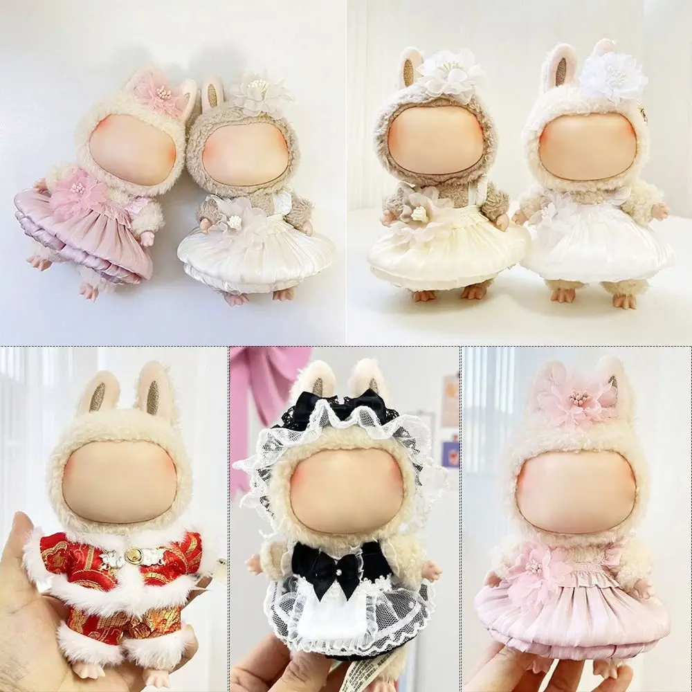 Labubu Time To Chill Filled Doll Clothes Handmade DIY Labubu Clothes for Macaron Cos Gift Labubu Sweater Only Selling Clothes