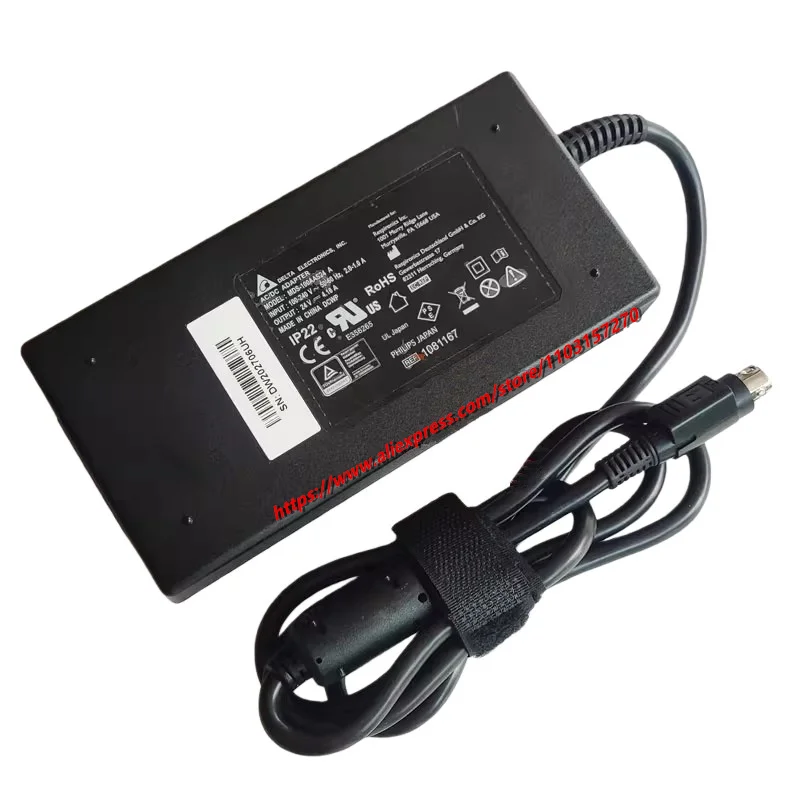 Original DELTA 24V 4.16A 100W 3-PIN MDS-100AAS24 A AC DC Adapter Charger Fits For EDAC EM11003B-240 Power Supply