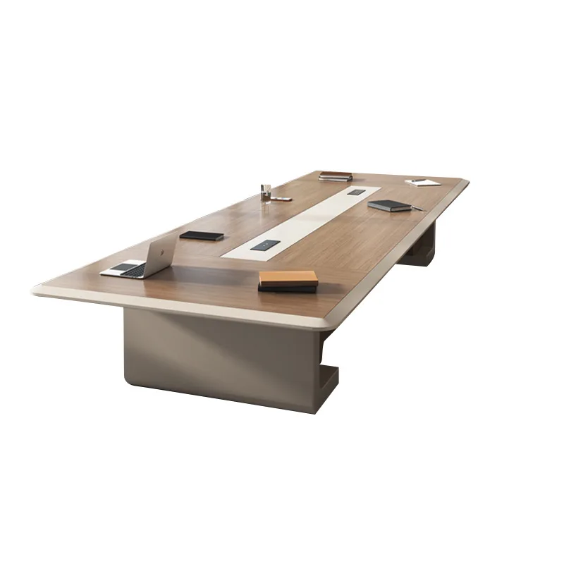 Conference table Meeting room Large negotiation Office table and chair combination