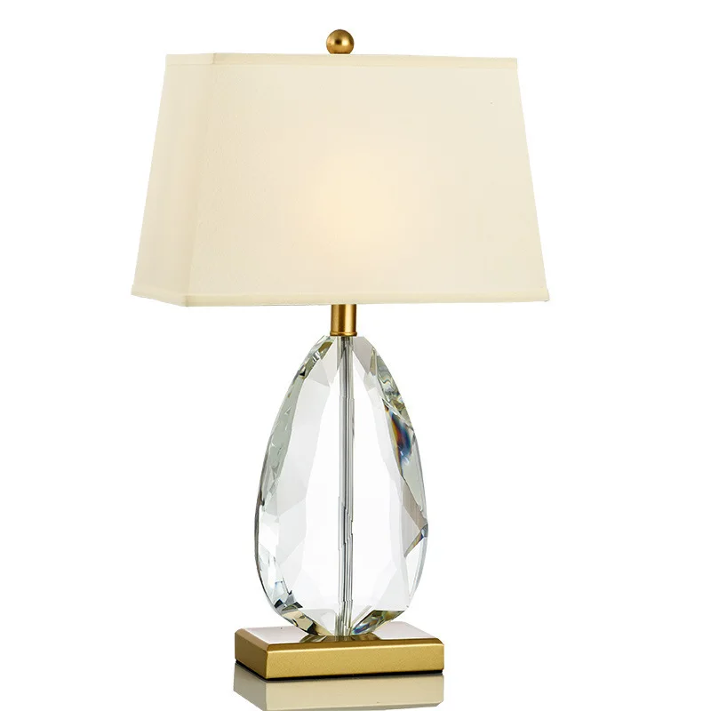 

Nordic, minimalist, American, living room, fashion, crystal, desk lamp, bedroom