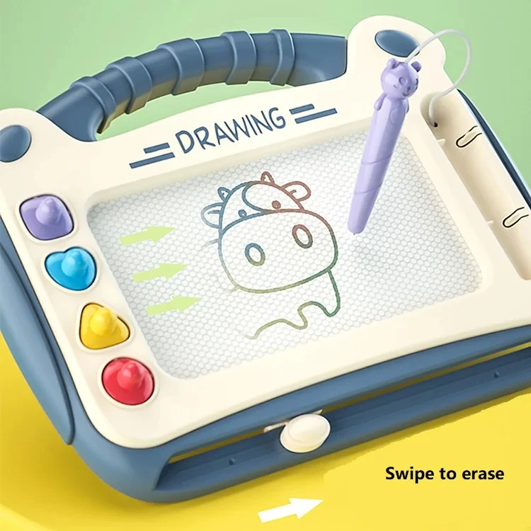 Prancheta magnética para crianças, Baby Colorido Writing Pad, Graffiti Drawing Tool, Montessori Educational Toys, Presentes