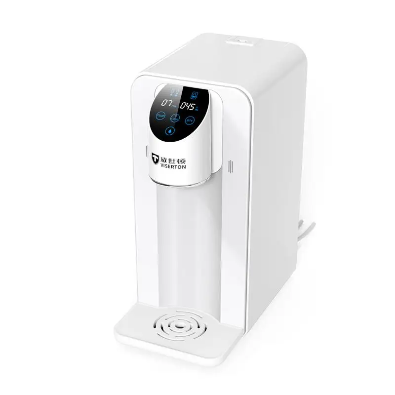 جهاز تنقية المياه بالتناضح العكسي الأوتوماتيكي الفاخر 2025 - ترشيح 5 مراحل مع موزع ساخن وبارد