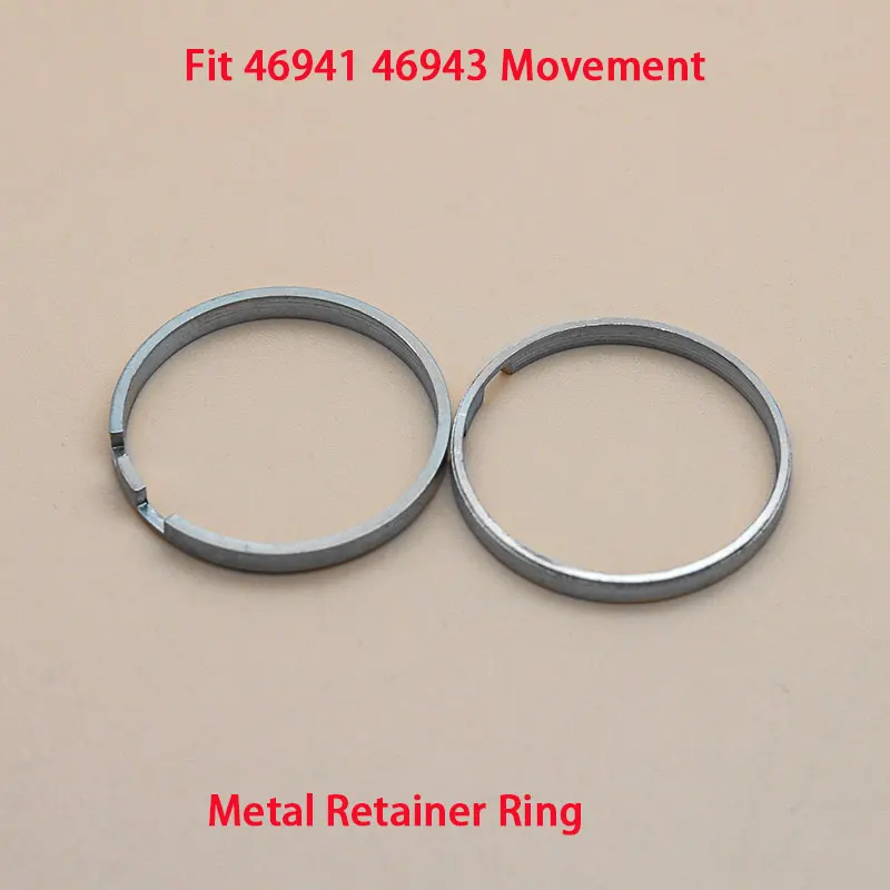 Metal Retainer Ring Fit 46941 46943 Movement Accessories  Replacement Spare Parts For Oriental Double Lion Watch Repair Part