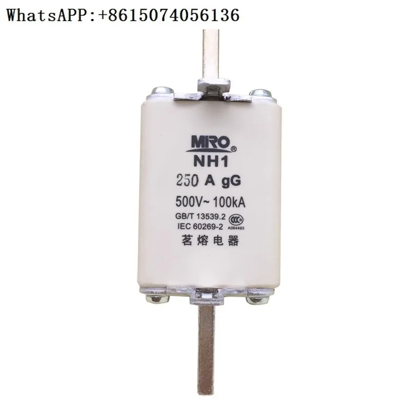 MIRO Mingrong Electric Appliance NH1 160A/200A/250A Low-voltage fuse with high breaking capacity 500V/690V