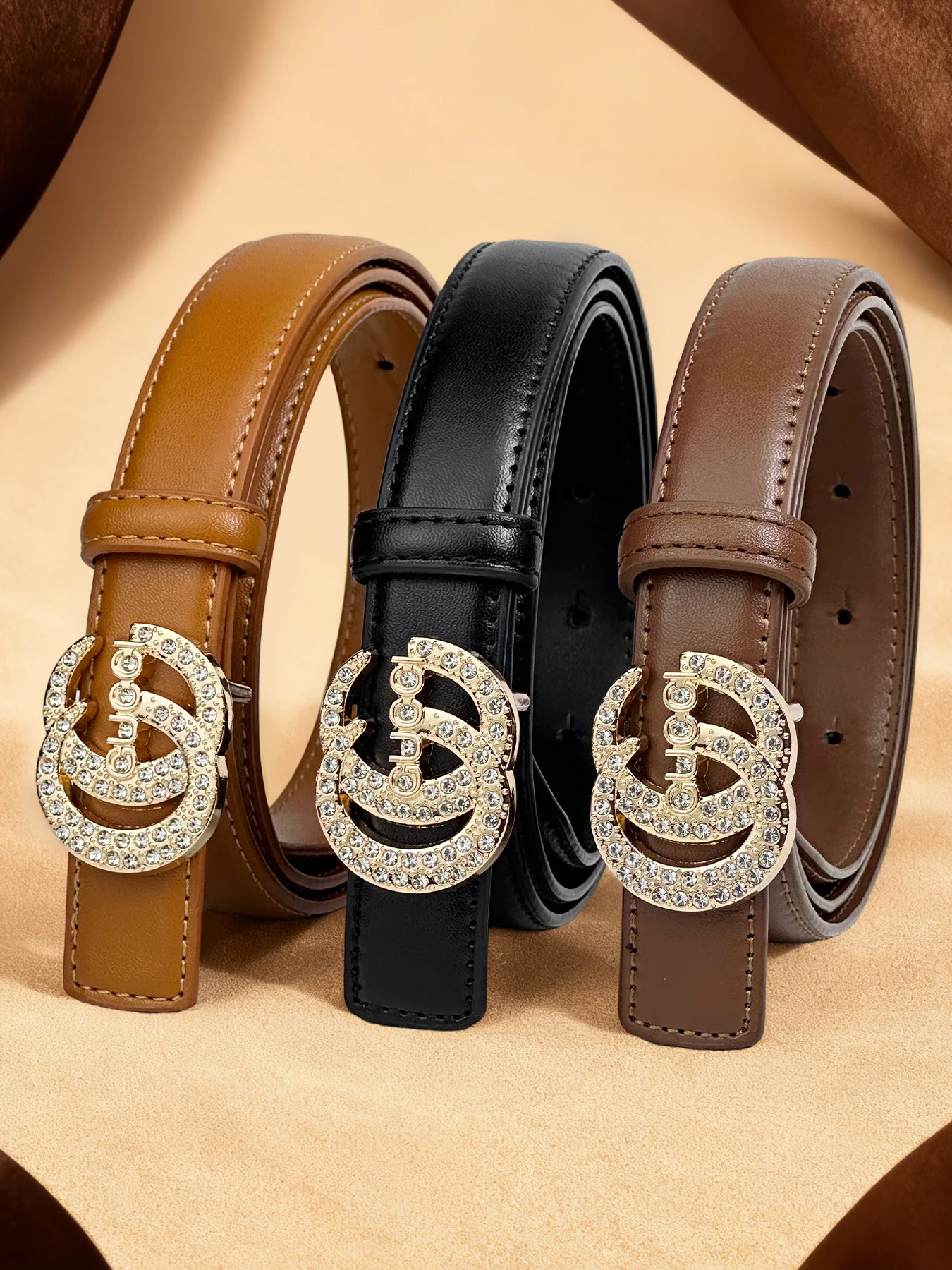 حزام البدلة النسائية معطف جوكر المزخرف سترة الموضة مع فستان سترة حزام الخصر #4