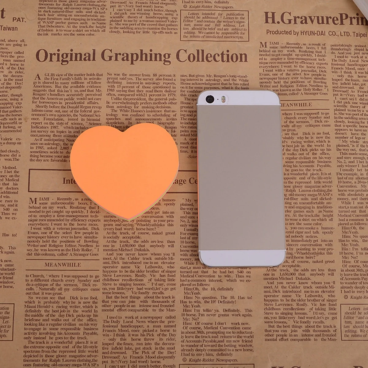 

5Pcs Heart Shape Memo Pad Self-Stick Notes Small Portable for Indexing Reading Books Class Notes Fridge Door Decoration