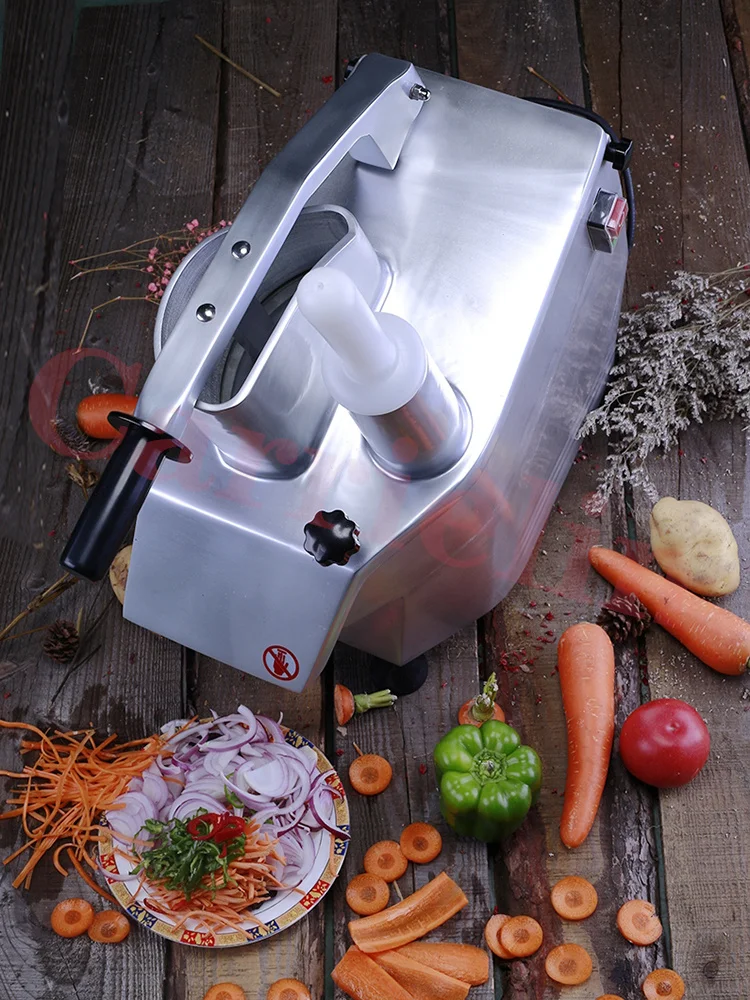 300 Vegetable Chopper Electric Multifunctional Commercial Kitchen Diced Cold Vegetables Potatoes Shredded Cheese Sliced Cucumber