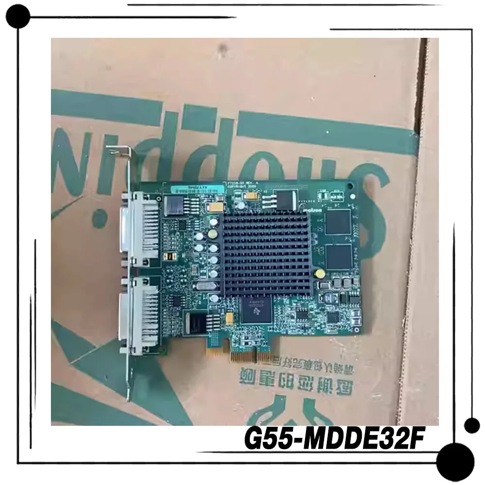 For MATROX G550 32M G55-MDDE32F PCI-1x Interface Dual-head DVI