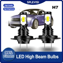 Xenon White LED Headlight High Beam Bulbs 9V-36V 70W 8000LM For Audi TT MK1 8N 1998 1999 2000 2001 2002 2003 2004 2005 2006