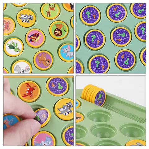 Djurspel med schack, kognitivt minne, djurspel med schack för förskoleklass, förskolesamling 8 best sales schackbok - №8