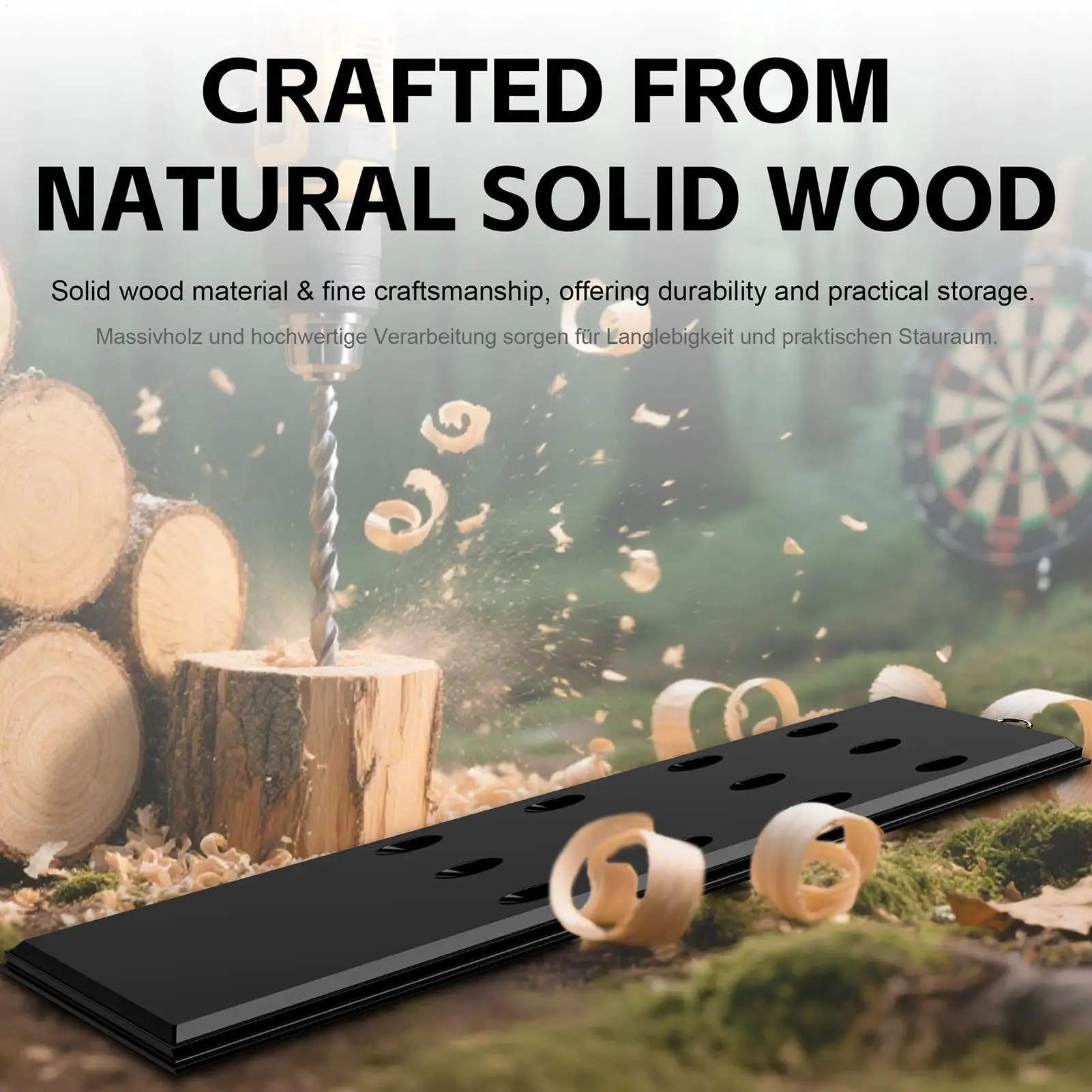 

Держатель для дротиков на стену, 12 отверстий, аксессуары для вечеринок и развлечений, подставка для дротиков для игроков, соревнователей, домашней игровой комнаты, бара