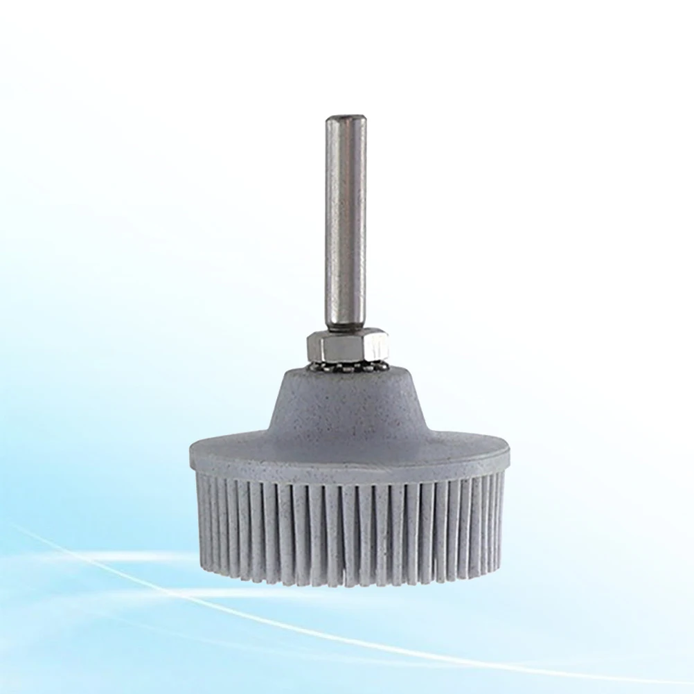 Electric Drill Abrasive Brush 2 Inch Cleaning Attachment for Bathroom Tile Floor Shower Toilet Carpet Polishing Metal