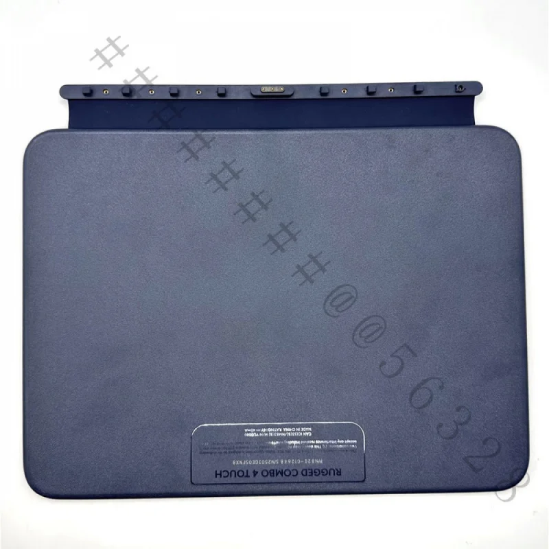 New Rugged Combo 4 Touch Keyboard Case US QWERTY Layout Blue Protective Cover For iPad 9th Generation Tablet Accessory Part Numb