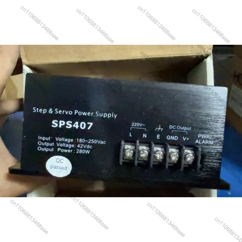 Accessories 1pcs sps407 stepper/servo power supply, input 180-250vac, output 42vdc, power 280w
