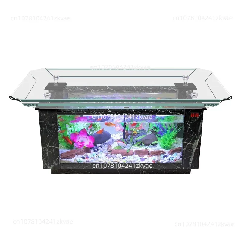 Glass Coffee Table Fish Important Desk New product High Quality Table Aquarium