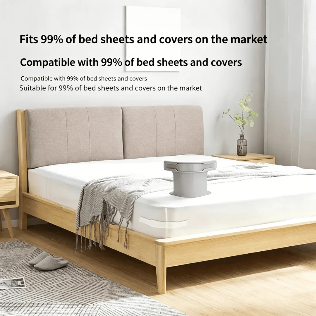 4Pcs Bedsheet Corner Fasteners, Heavy Duty Bed Sheet Grippers to Keep Sheets Tight, No Slip Clips